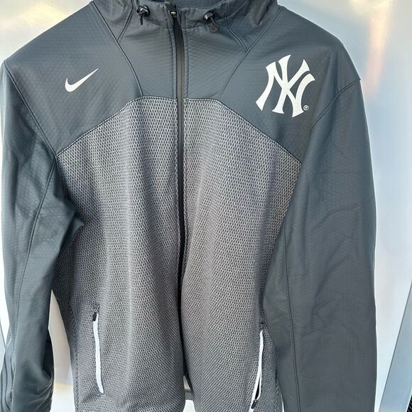 New York Yankees Nike Authentic Full-Zip Hoodie Size L - Picture 1 of 3